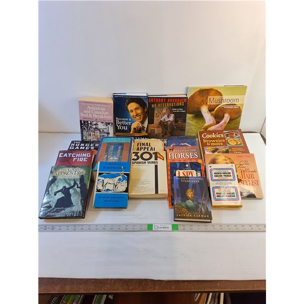 Assorted Books  -  Fiction  / Instructional  /  Misc.