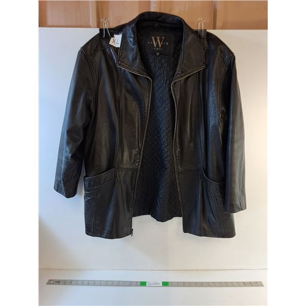 Leather Jacket  -  New York/Winlit  - XL
