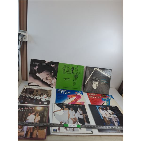 (9) Records- Steve Windwood, Beethoven, Stereo, Pointer Sisters, Misc