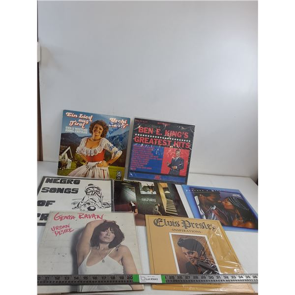 (7) Records- Stereo, Genya Ravan, Elvis Presley, Misc