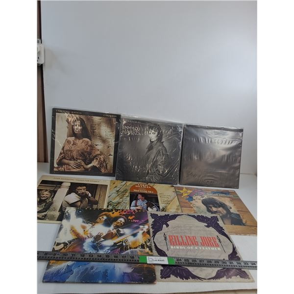 (8) Records- Emmylou Harris, John Hammond, Chris Hillman, Misc