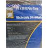 Image 2 : NIB Power Fist 20' x 30' Poly Tarp