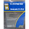 Image 2 : NIB Power Fist 12' x 16' Poly Tarp