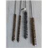 Image 4 : (4) New Wire 'Tube' Brushes and 5-Piece File Needle Set