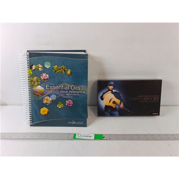 Essential Oils Desk Reference Book & Garth Brooks CD/DVD Set