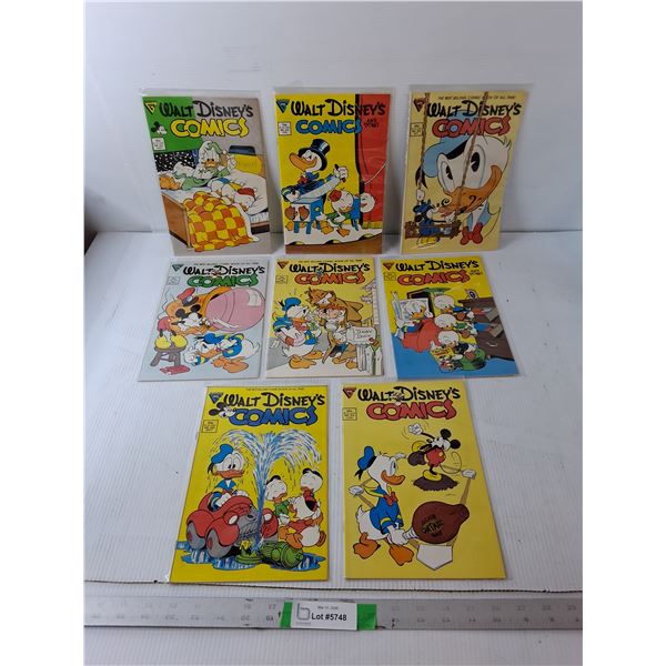 (8) Walt Disney Comics