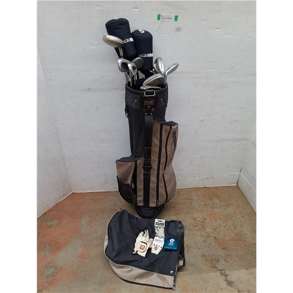 * "Cadie Gear" Set of Right-Handed Golf Clubs & Accessories - PICK UP ONLY