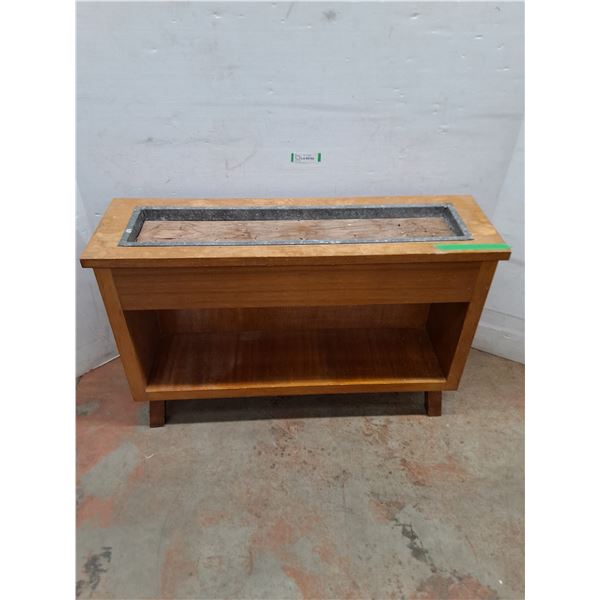 * Wooden Indoor Planter - 39x25x10" - Pickup Only