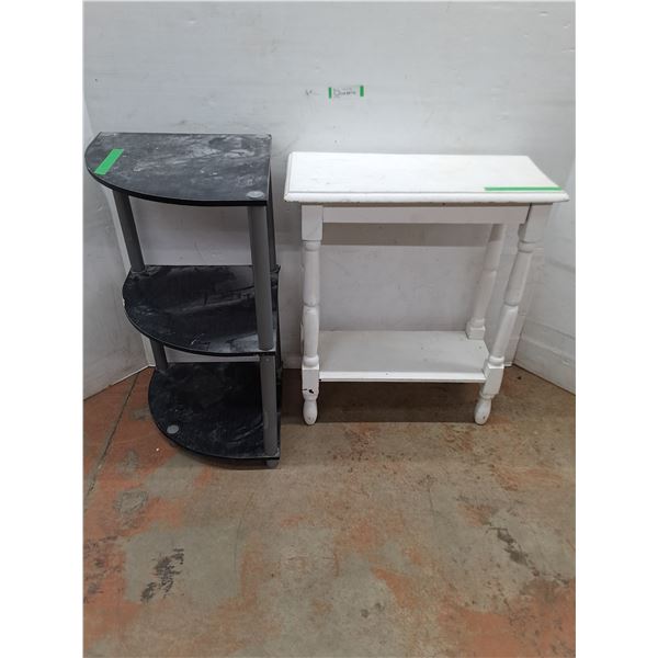 * (2) Shelf Units (Corner - 30" High, Entrance - 28x21x9") - Pickup Only