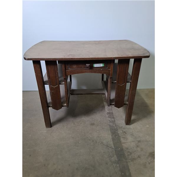 'Circa 1920' Oak Desk w/Fir Sides - 40x26x30" - PU Only