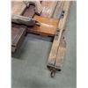 Image 2 : 'Circa 1870' 5-Piece Unassembled Ornate Oak Double Size Bed Frame from PEI - PU Only