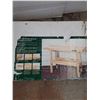 Image 3 : * Wooden Work Bench, NIB, Measurements in Photos. Cannot Ship