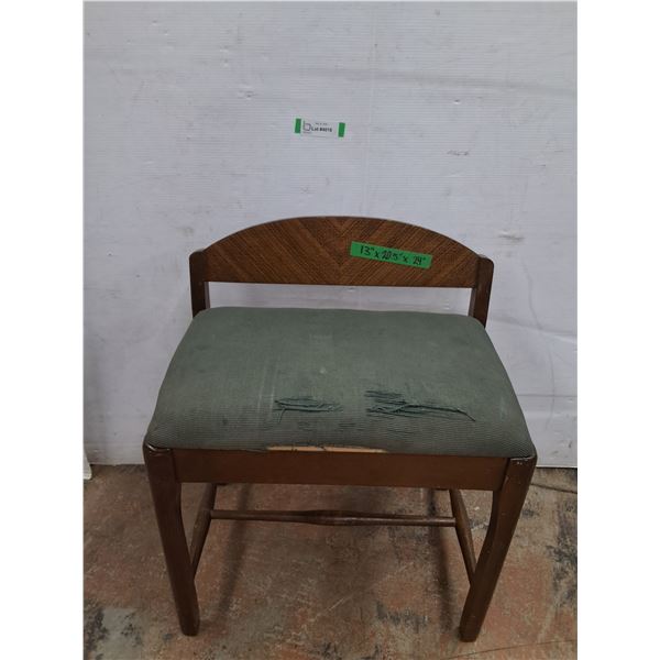 *Wooden Chair with Cushion. Cannot Ship