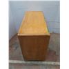 Image 3 : *Wooden Desk with Drawers and 30" x 28" Mirror - Cannot Ship