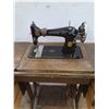 Image 6 : * Vintage Singer Wooden Treadle Sewing Machine, Measurementsin Pics,. Cannot Ship