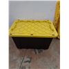 Image 2 : *(1) Storage Tote with Lid, 4 extra Lids. Cannot Ship