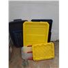 Image 3 : *Storage Tote With Lid, Extra Lids. Cannot Ship