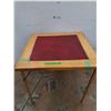 Image 1 : *Vintage Square Folding Card Table. Cannot Ship