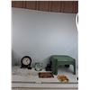 Image 1 : Clock ( as is), Mantle Decor, Misc - PICK UP