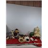 Image 1 : Christmas Stockings, Garland, Various Decor