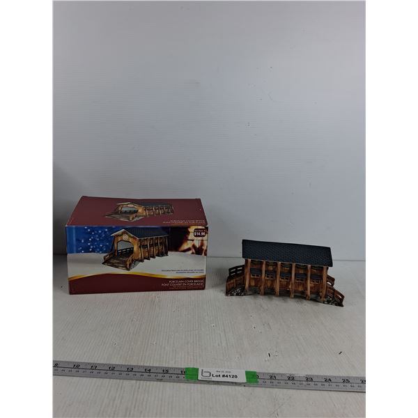 Porcelain Cover Bridge  (NIB, as is)