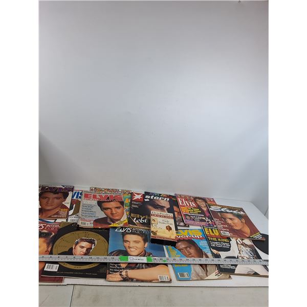(13) Elvis Presley Magazines
