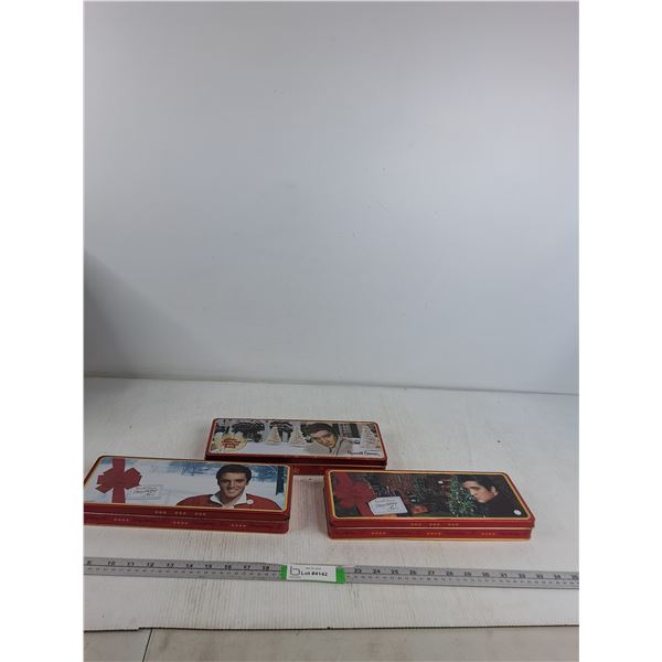 (3) Tin Containers