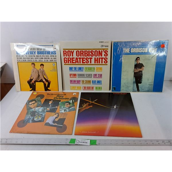 (5) Records- Ray Orbison, The Everly Brothers, Supertramp