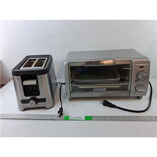 Black & Decker Toaster Oven & Oster Toaster- Both Power On - PICK UP ONLY