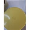 Image 4 : Plastic Storage Containers & Lids- Tupperware, Glad, Margarine, Misc. As Is