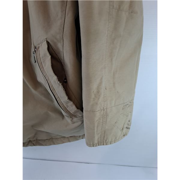 *Men's Dockers Jacket- XL -AS IS- Few Rips & Stains