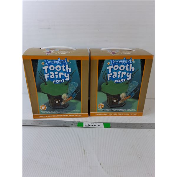(2) Dreamland Tooth Fairy Forts, Appear NIB