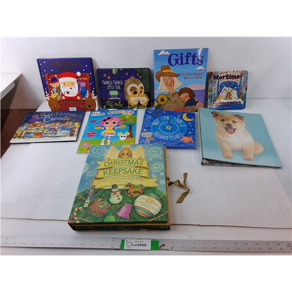 Kids' Books, Binder, Height Chart