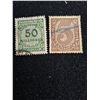Image 4 : (6) Vintage German Stamps