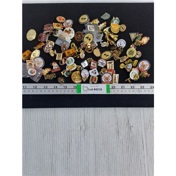 Large Lot of assorted Pins