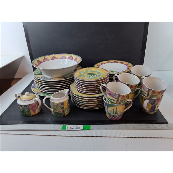 Stoneware Dish Set- Cannot Ship