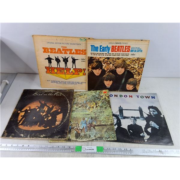 Vinyl Records - London Town, The Early Beatles, Band on the Run