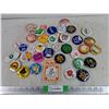 Image 1 : Assorted Lapel Pins - Travel Alberta, Saskatchewan Roughriders, Eat Pork