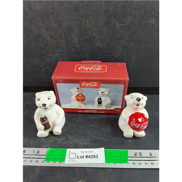 Coca Cola Salt & Pepper Set