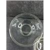 Image 5 : (3) PYREX Glass Bowls 10", 8", 7"