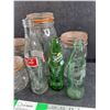 Image 3 : Glass Kitchen Canisters, Glass Coca Cola and Sprite Bottles