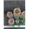 Image 4 : Glass Kitchen Canisters, Glass Coca Cola and Sprite Bottles