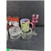 Image 5 : Glasses, Goblets, Crystal Candle Stick Holder, Ceramic Mug