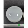 Image 2 : (2) Milk Glass Lamp Shades 7" x 10" - PICK UP