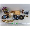 Image 1 : Kutani Handcrafted Pierced Plate, Dinosaur Play Pack, Wine Glass Rack, Bees Wraps, Sports Timer