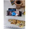 Image 3 : Kutani Handcrafted Pierced Plate, Dinosaur Play Pack, Wine Glass Rack, Bees Wraps, Sports Timer