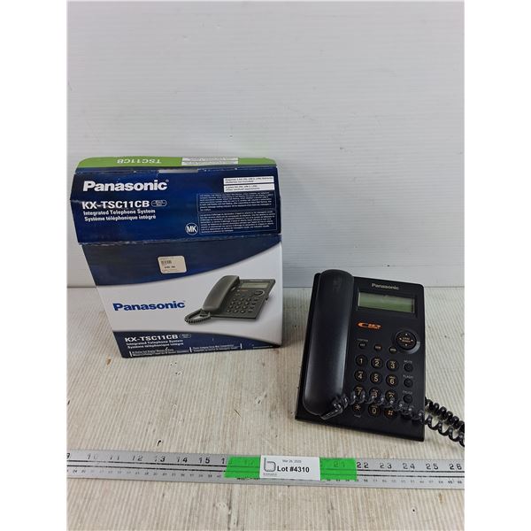 Panasonic KX-TSC11CB Integrated Telephone System - As Is