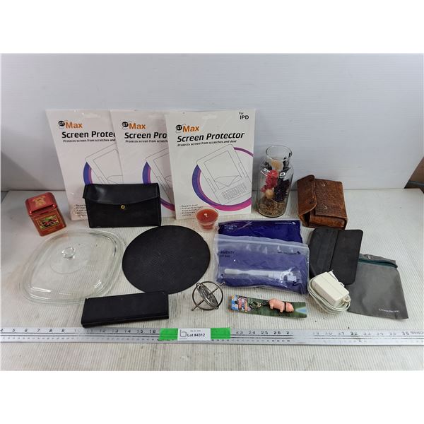 Screen Protectors, Wallet, Shoe Brush, Amenity Kit Bags, Pig LED Light, Misc
