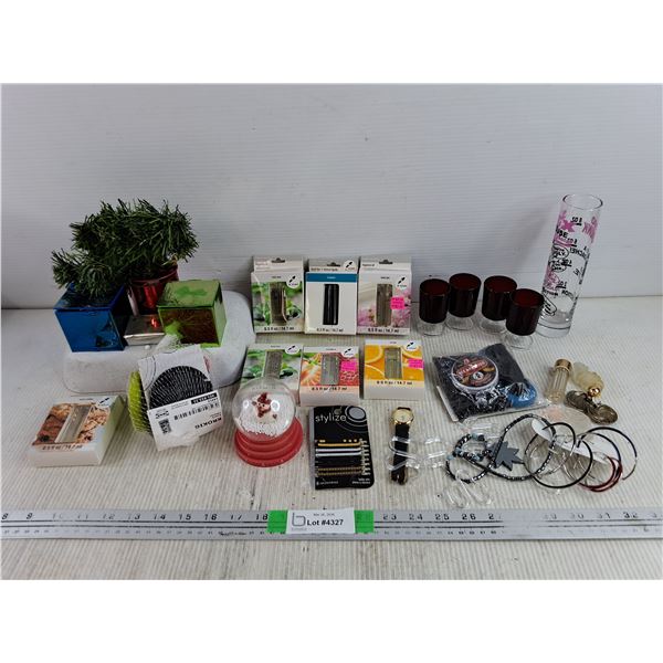 Fragrance Oils, Bobby Pins, Christmas Decor, Shot Glasses, Quartz Watch, As Is, Misc - PICK UP
