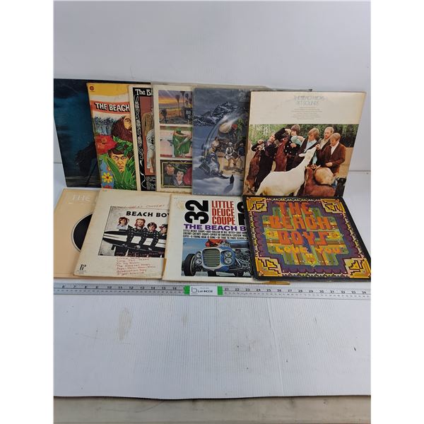 (10) Records Featuring The Beach Boys